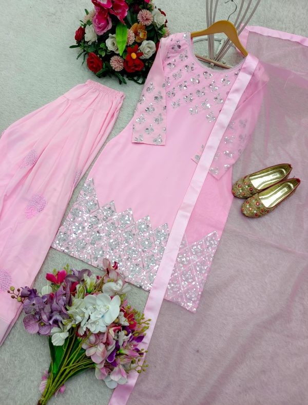 WOMEN WASTRA WW 1197 DESIGNER FARSHI SUITS ONLINE