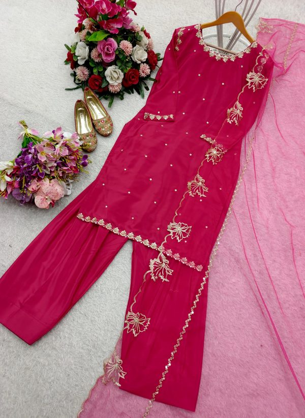 WOMEN WASTRA WW 1198 DESIGNER FARSHI SALWAR SUITS