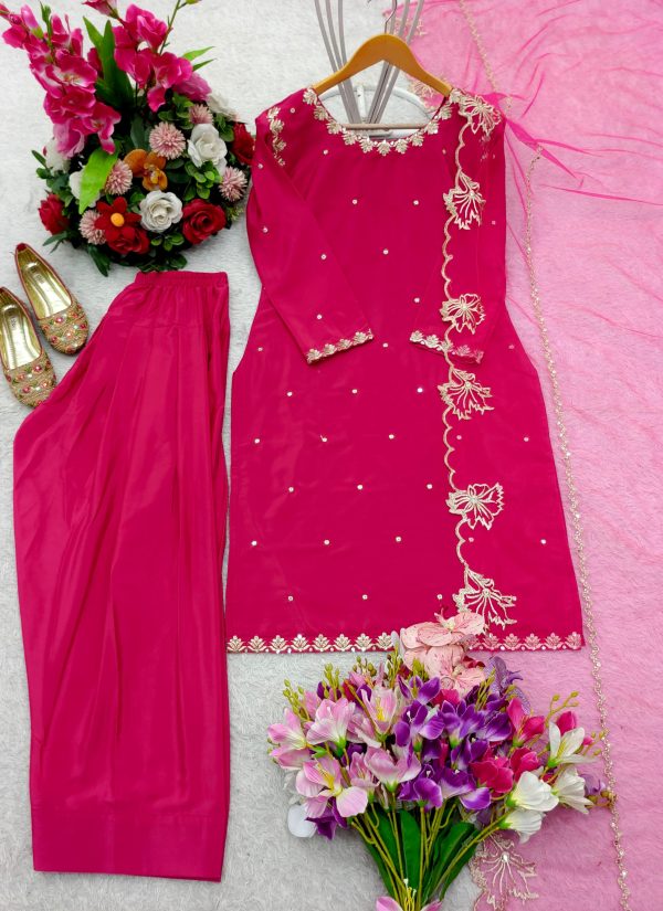 WOMEN WASTRA WW 1198 DESIGNER FARSHI SALWAR SUITS