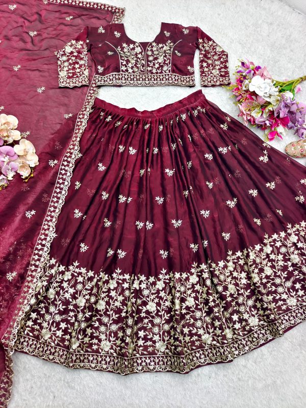 WOMEN WASTRA WW 1200 DESIGNER LEHENGA CHOLI ONLINE