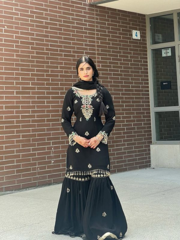 ZEEL FASHION ZF 421 DESIGNER SHARARA PLAZZO SUITS