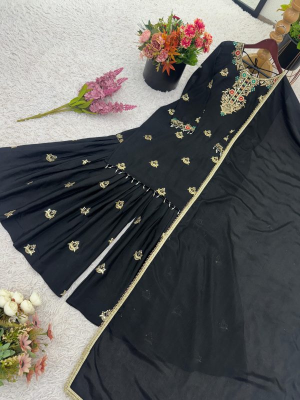ZEEL FASHION ZF 421 DESIGNER SHARARA PLAZZO SUITS
