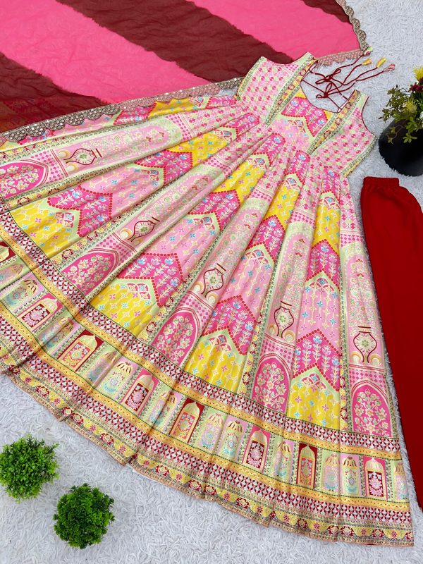 ZEEL FASHION ZF 424 DESIGNER GOWN WHOLESALE