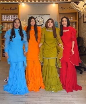 ZOYA CLOTHING ZB 5053 DESIGNER PLAZZO SUITS