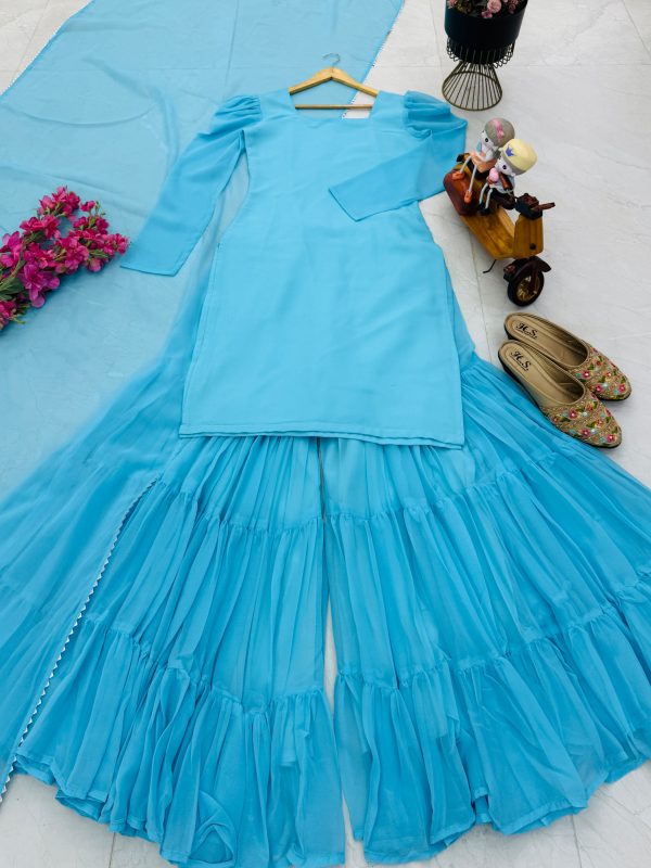 ZOYA CLOTHING ZB 5053 DESIGNER PLAZZO SUITS