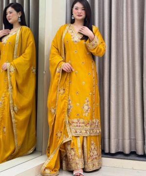 ZOYA CLOTHING ZC 9026 C DESIGNER SHARARA SUITS