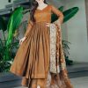 ZOYA CLOTHING ZC RAKHI A PARTY WEAR SHARARA SUITS