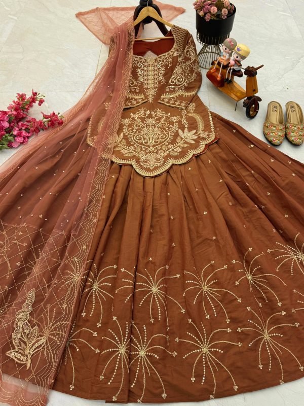 ZOYA CLOTHING ZC SIMARAN LEHENGA WHOLESALE
