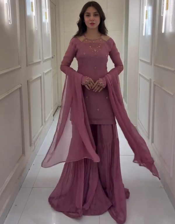 ZOYA CLOTHING ZD 10102 A DESIGNER PLAZZO SUITS