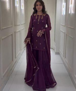ZOYA CLOTHING ZD 10102 B DESIGNER PLAZZO SUITS