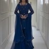 ZOYA CLOTHING ZD 10102 C DESIGNER PLAZZO SUITS