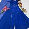 ZOYA CLOTHING ZD 10102 C DESIGNER PLAZZO SUITS