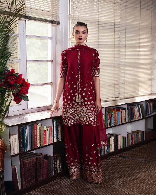 ZOYA CLOTHING ZF 6004 DESIGNER PLAZZO SUITS