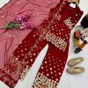 ZOYA CLOTHING ZF 6004 DESIGNER PLAZZO SUITS