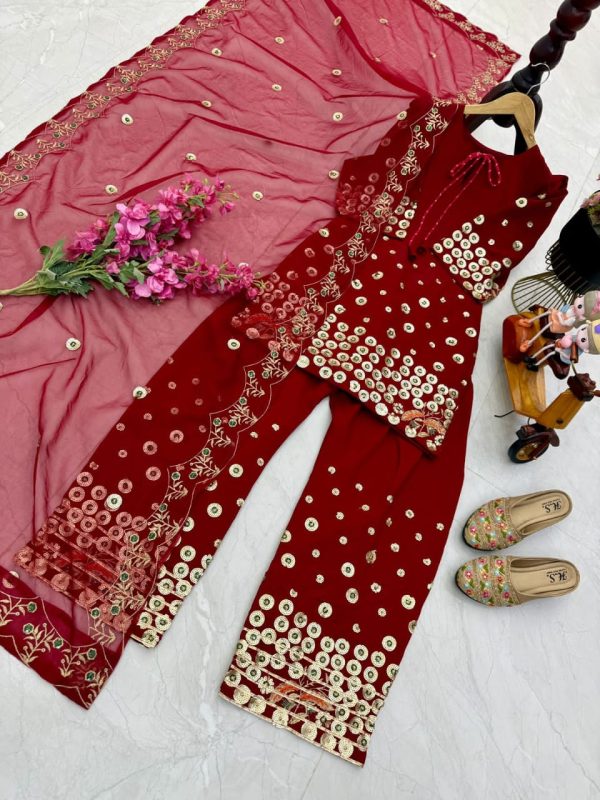 ZOYA CLOTHING ZF 6004 DESIGNER PLAZZO SUITS