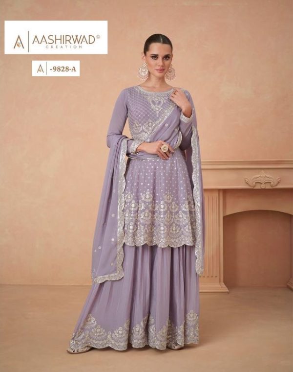 AASHIRWAD CREATION 9828 A AAHANA SALWAR SUITS