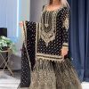 AAROHI DESIGNER AD 210 B PARTY WEAR PLAZZO SUITS