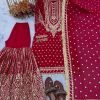 AAROHI DESIGNER AD 210 C PARTY WEAR PLAZZO SUITS