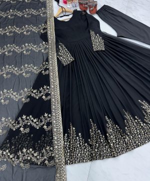 AAROHI DESIGNER PD 1038 C GOWN WHOLESALE