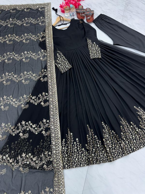 AAROHI DESIGNER PD 1038 C GOWN WHOLESALE