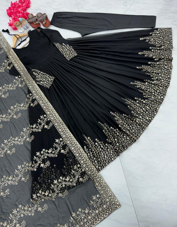 AAROHI DESIGNER PD 1038 C GOWN WHOLESALE
