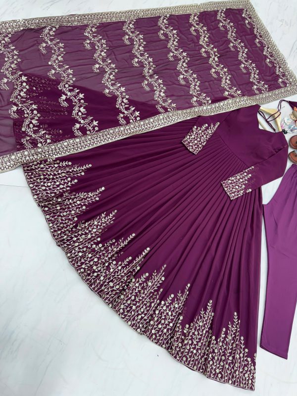 AAROHI DESIGNER PD 1038 D GOWN WHOLESALE
