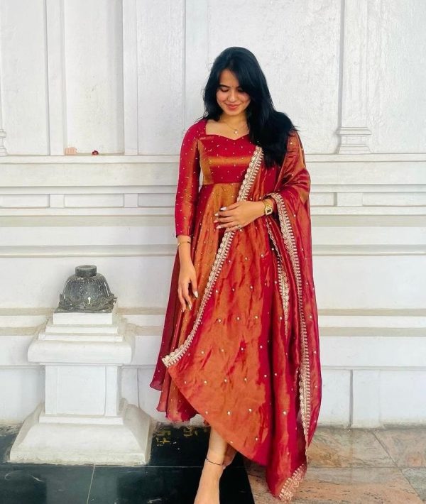 AAROHI DESIGNER PD 1062 E GOWN PLAZZO