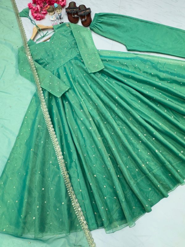 AAROHI DESIGNER PD 1062 F GOWN PLAZZO