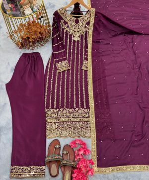 AAROHI DESIGNER PD 1085 E PLAZZO SUITS IN INDIA