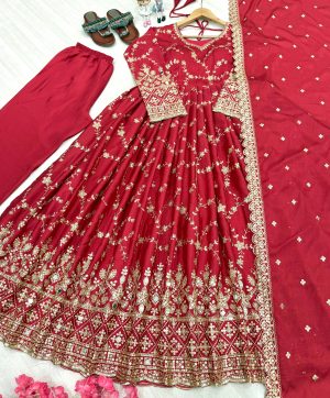 AAROHI DESIGNER PD 1097 D FANCY ANARKALI GOWN