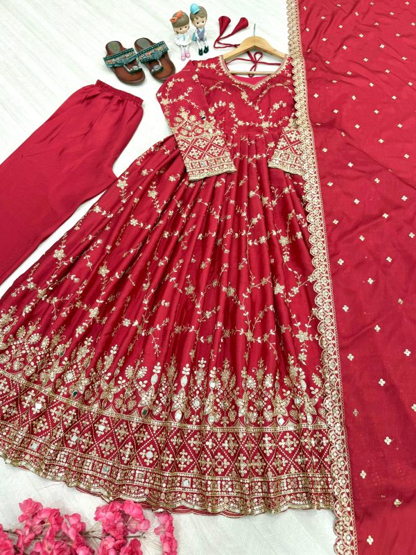 AAROHI DESIGNER PD 1097 D FANCY ANARKALI GOWN