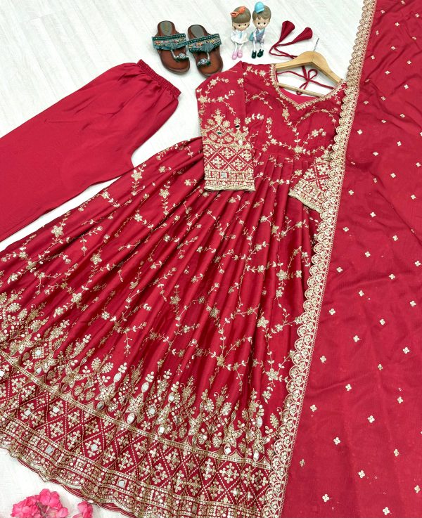 AAROHI DESIGNER PD 1097 D FANCY ANARKALI GOWN