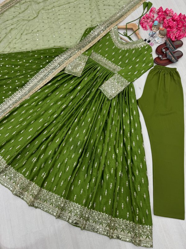 AAROHI DESIGNER PD 1111 C D E PARTY WEAR GOWN