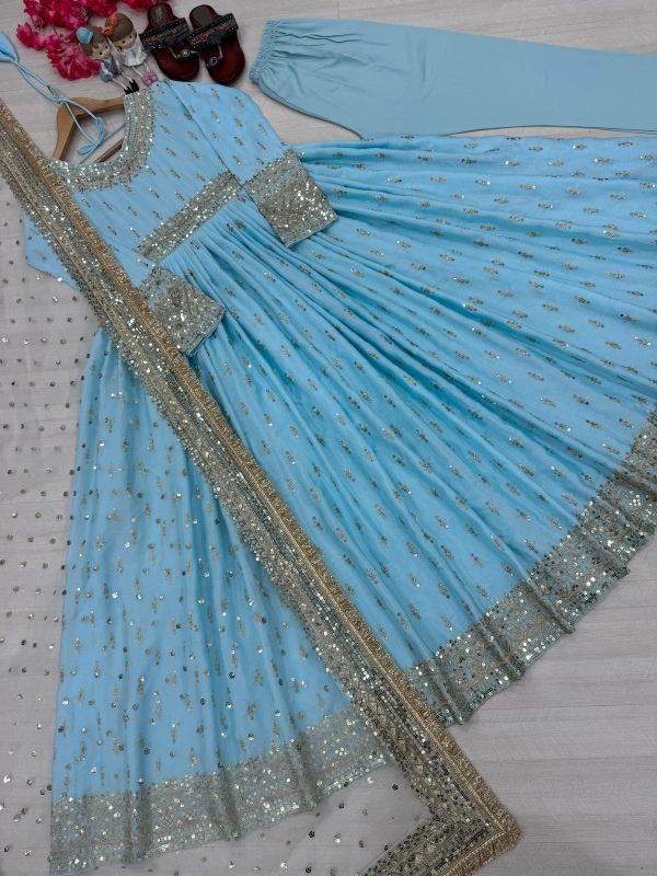 AAROHI DESIGNER PD 1111 C D E PARTY WEAR GOWN