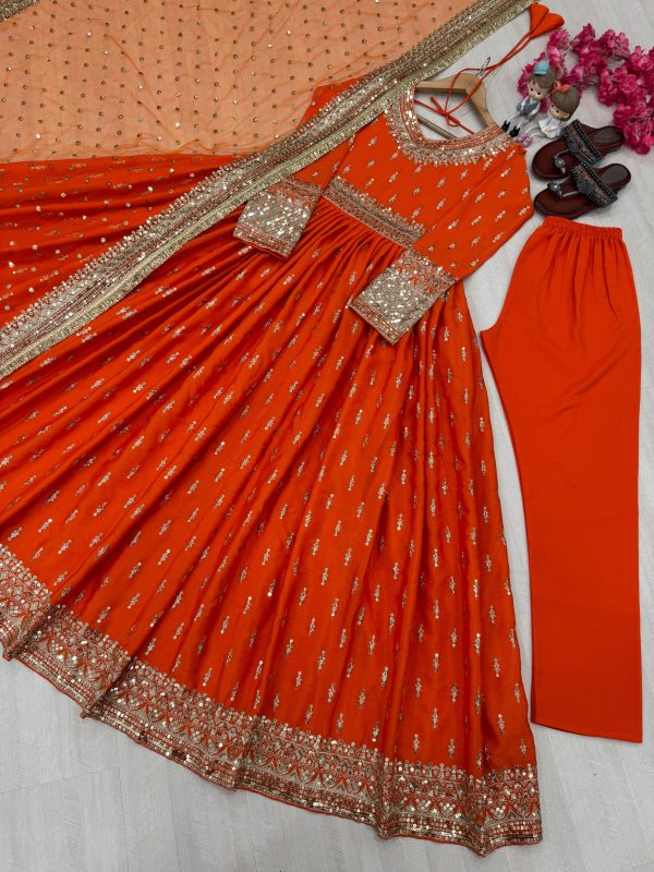 AAROHI DESIGNER PD 1111 C D E PARTY WEAR GOWN