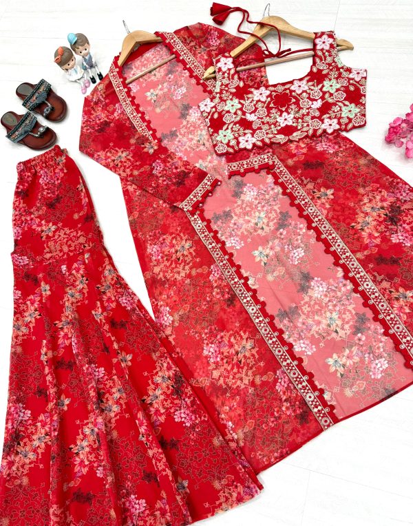 AAROHI DESIGNER PD 1126 TRENDING SHARARA PLAZZO SUITS
