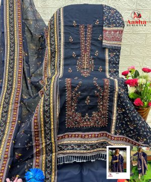 AASHA DESIGNER 1102 C RIWAYAT PREMIUM SUITS