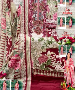 AASHA DESIGNER 1173 COTTON SALWAR KAMEEZ