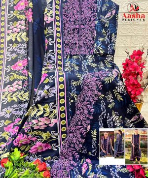 AASHA DESIGNER 1174 COTTON SALWAR KAMEEZ