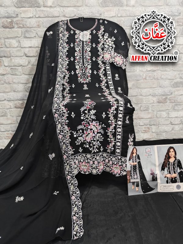 AFFAN CREATION 193 A GEORGETTE SALWAR KAMEEZ