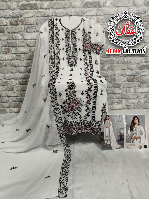 AFFAN CREATION 193 GEORGETTE SALWAR KAMEEZ