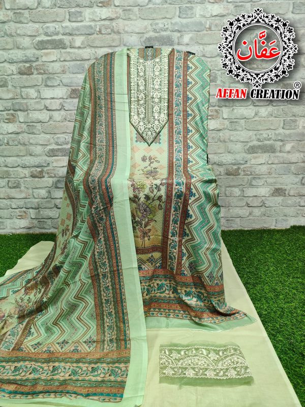 AFFAN CREATION C 19 A COTTON PAKISTANI SUITS