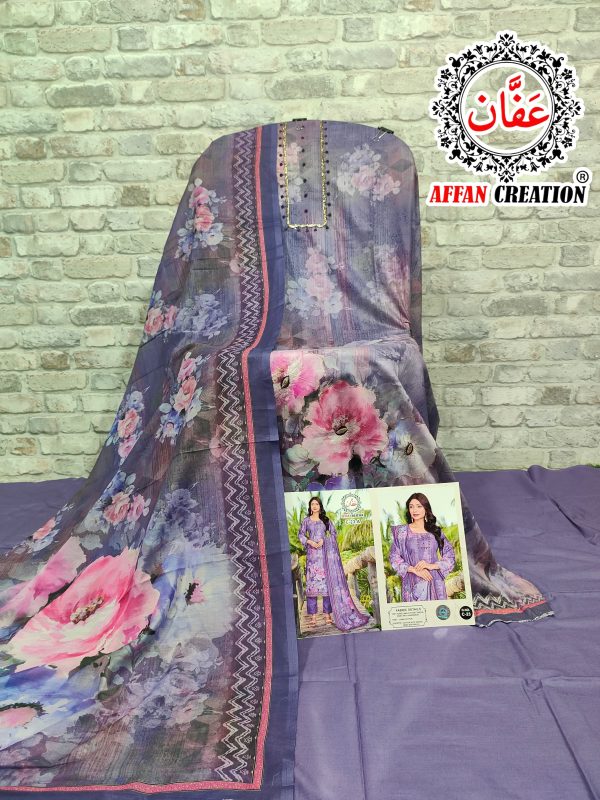 AFFAN CREATION C 23 A COTTON SALWAR SUITS ONLINE