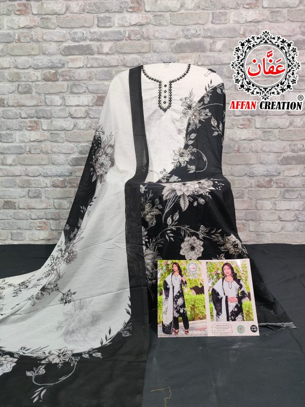 AFFAN CREATION C 23 B COTTON SALWAR SUITS ONLINE