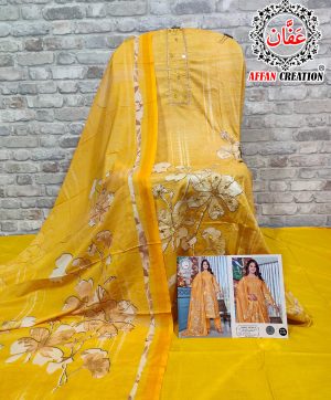 AFFAN CREATION C 23 C COTTON SALWAR SUITS ONLINE