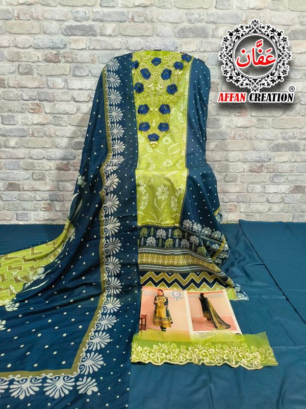 AFFAN CREATION C 25 COTTON SALWAR SUITS
