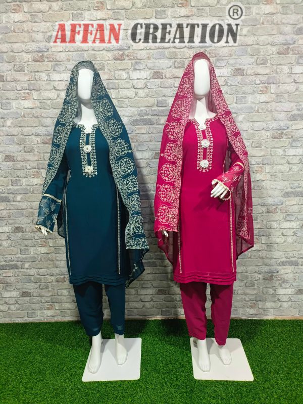AFFAN CREATION R 34 A B PAKISTANI SALWAR KAMEEZ