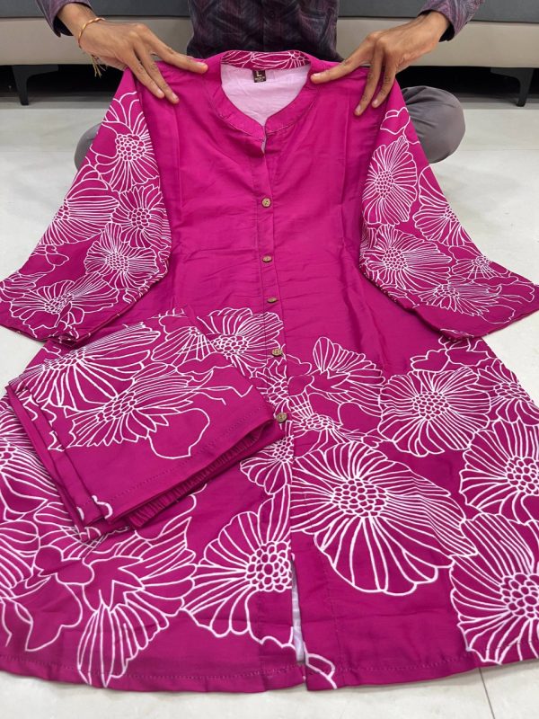 AKSHAR DESIGNER DESIGNER KITTY SILK CORD SET