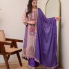 AKSHAR DESIGNER LAVENDER JASOOD ANARKALI KODI SET