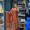 AKSHAR DESIGNER ORANGE MONSOON COTTON KURTI